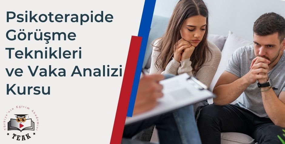 PSİKOTERAPİDE GÖRÜŞME TEKNİKLERİ VE VAKA ANALİZİ KURSU